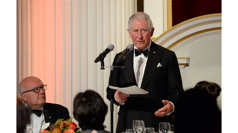 The Prince Of Wales Attends A Dinner In Aid Of The Australian Bushfire Relief And Recovery Effort