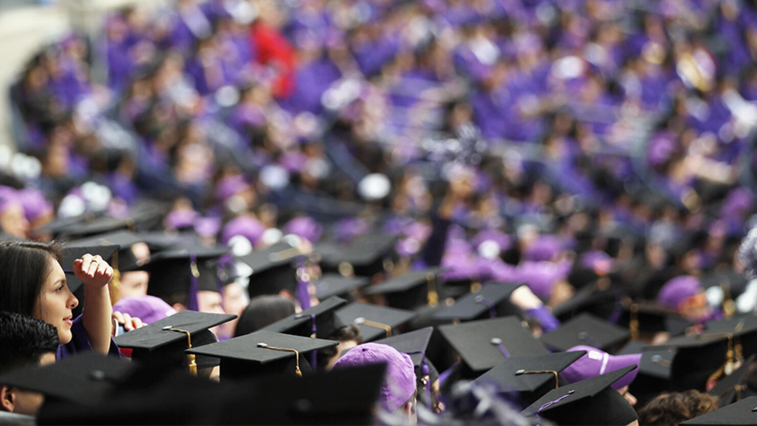 New York University Holds Commencement Ceremony At Yankee Stadium