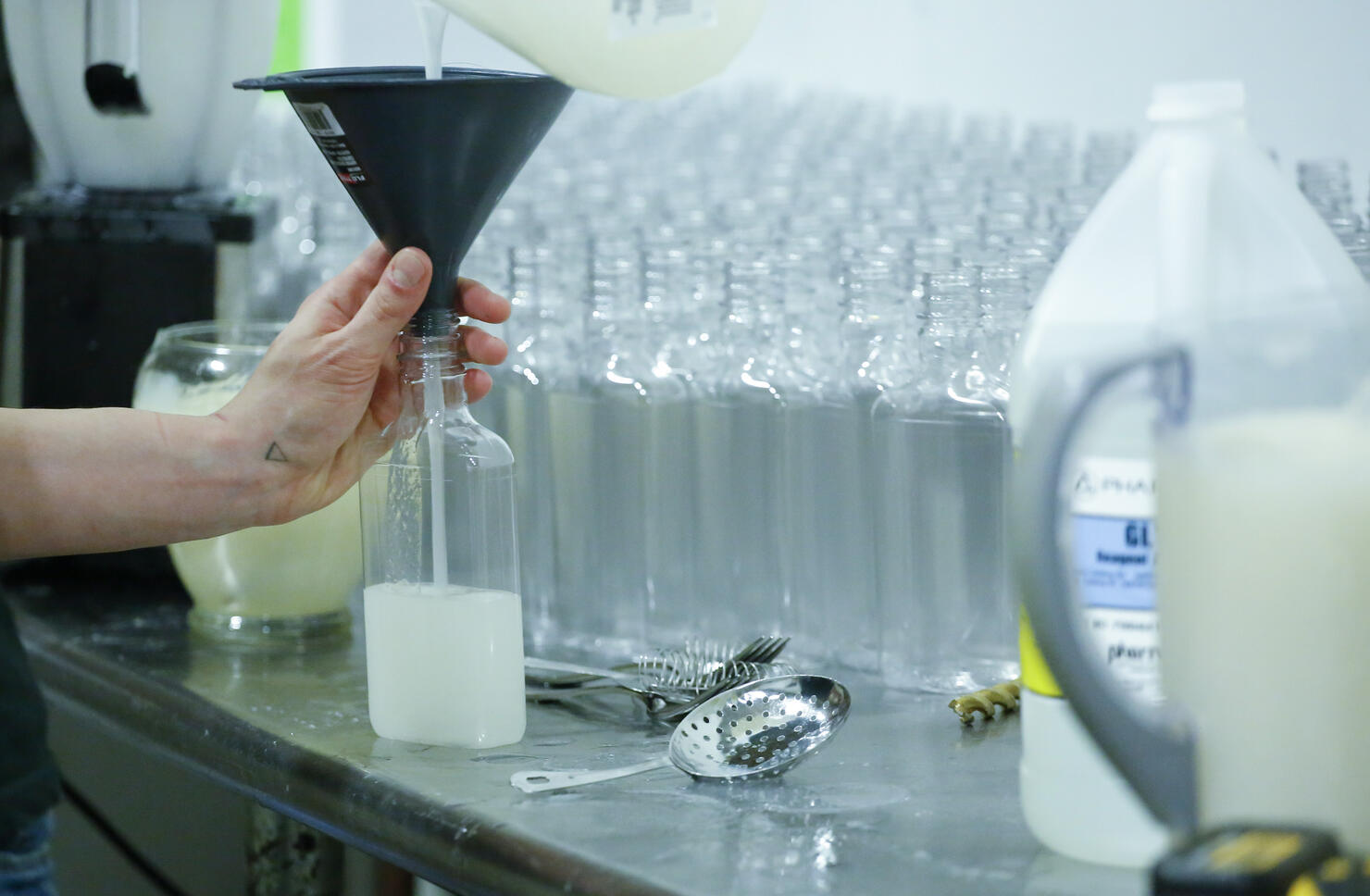 New Jersey Liquor Distillery Converts To Producing Hand Sanitizer During Coronavirus Outbreak