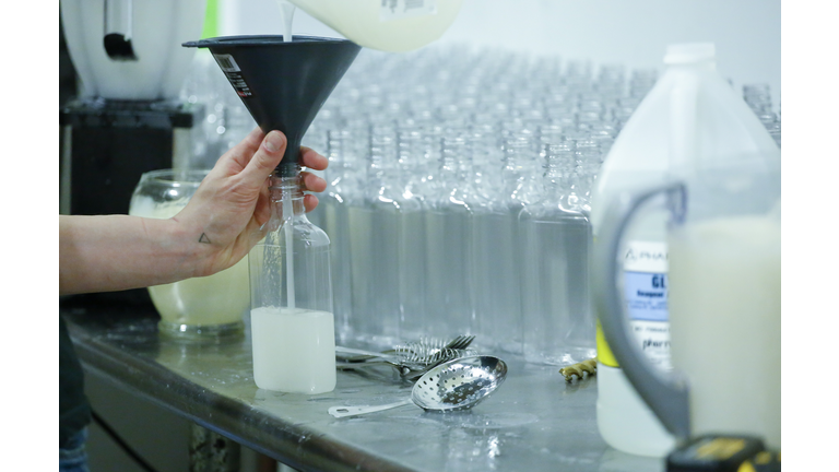 New Jersey Liquor Distillery Converts To Producing Hand Sanitizer During Coronavirus Outbreak