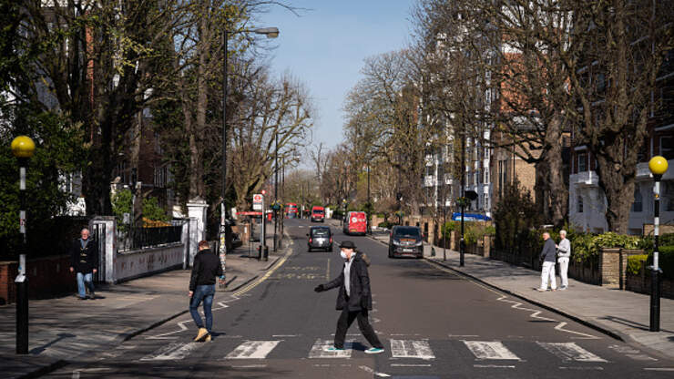 The Beatles 'Abbey Road' Crosswalk Has Been Repainted | iHeart80s @ 103 ...