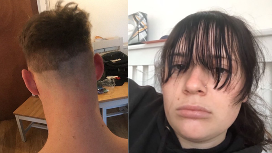 fade self haircut