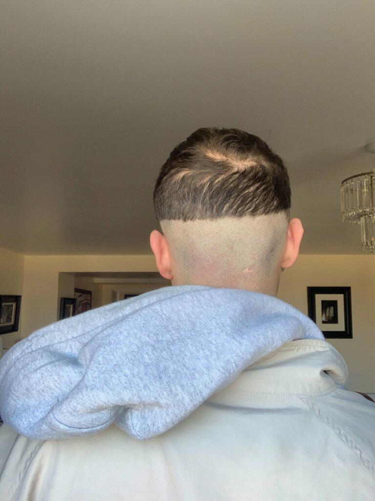 self isolation haircut