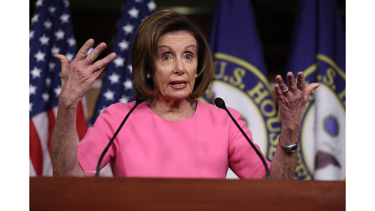 House Speaker Nancy Pelosi (D-CA) Holds Weekly News Conference