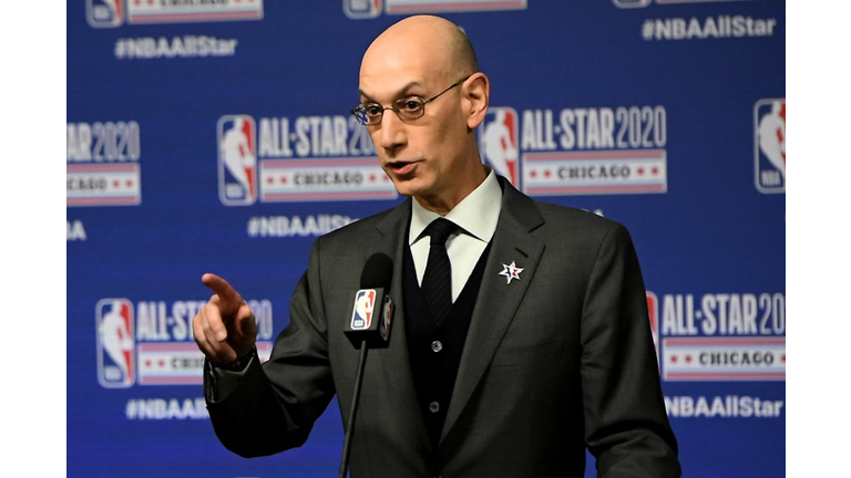 2020 NBA All-Star - NBA Commissioner Adam Silver Press Conference