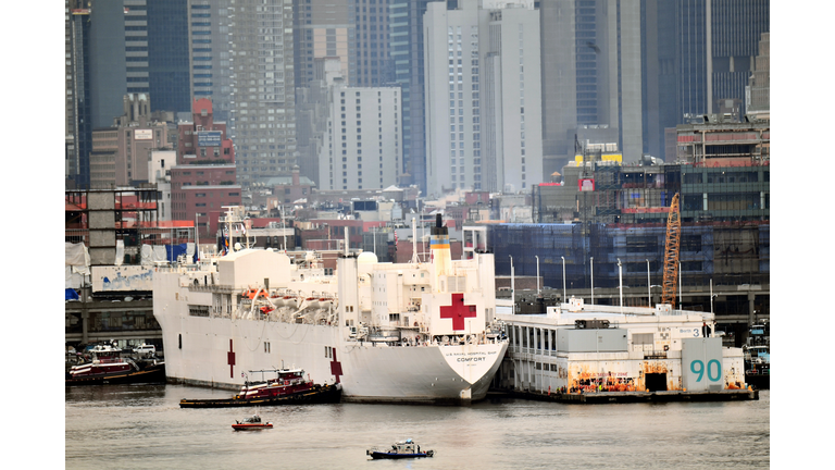 Hospital Ship USNS Comfort (Getty)