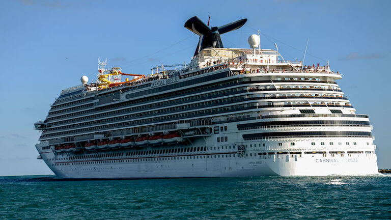 Carnival Cruise Ships At The Port Of Miami