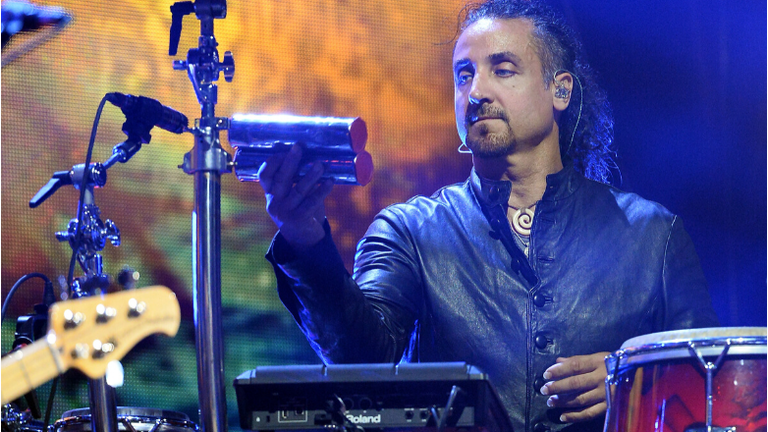 Zac Brown Band's Daniel de los Reyes Creates Face Shields From Drum Heads