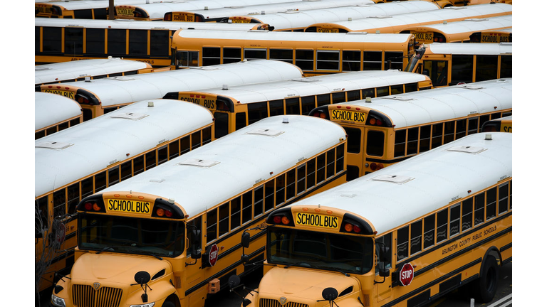 School Bus Drivers Make Final Round To Say Goodbye