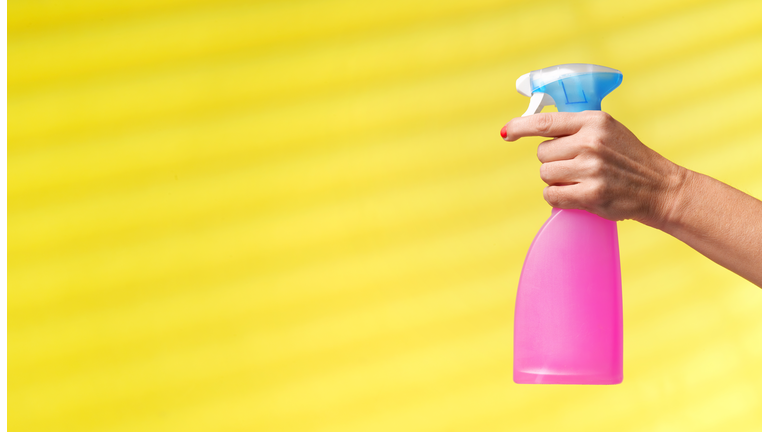 Woman cleaning