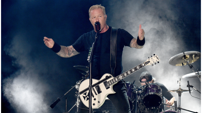 Metallica Performs At The Rose Bowl