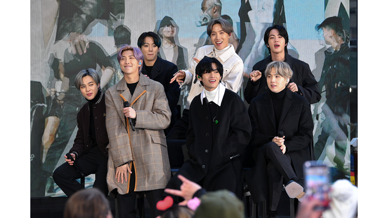 K Pop Band BTS Visits "Today" Show