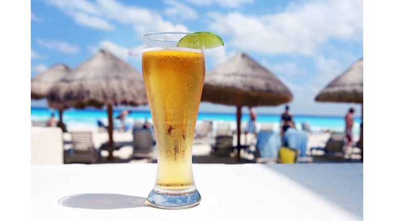 Cold Beer at the Hot Beach