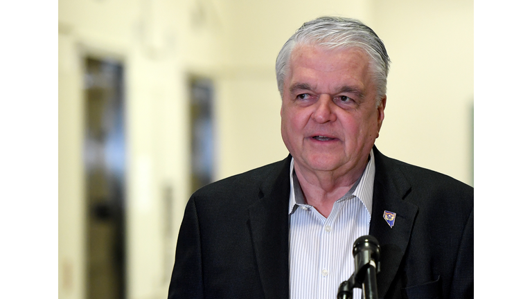 Nevada Governor Steve Sisolak Addresses Media On Government Response To Coronavirus