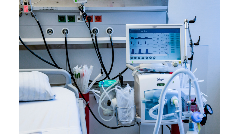 Ventilator in hospital. (Getty Images)