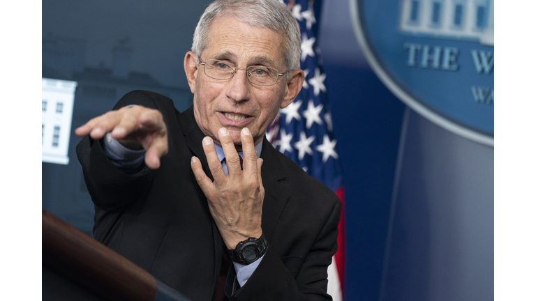 White House Coronavirus Task Force Speaks To The Media In Daily Briefing