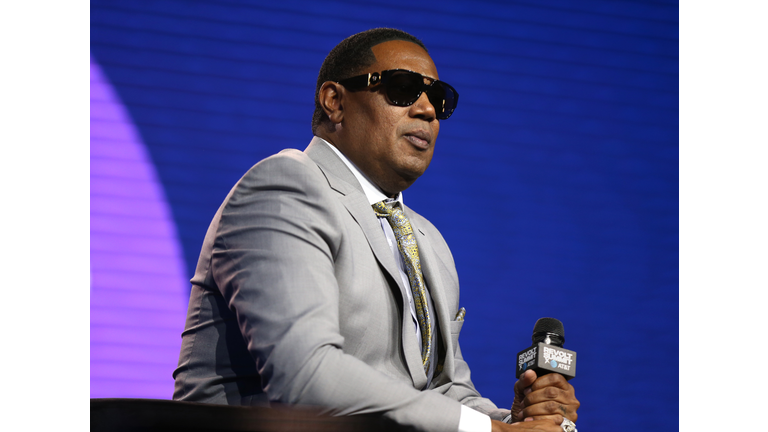 Master P speaks onstage at the REVOLT X AT&T 3-Day Summit In Los Angeles - Day 2 at Magic Box on October 26, 2019 in Los Angeles, California. (Photo by Phillip Faraone/Getty Images for REVOLT)
