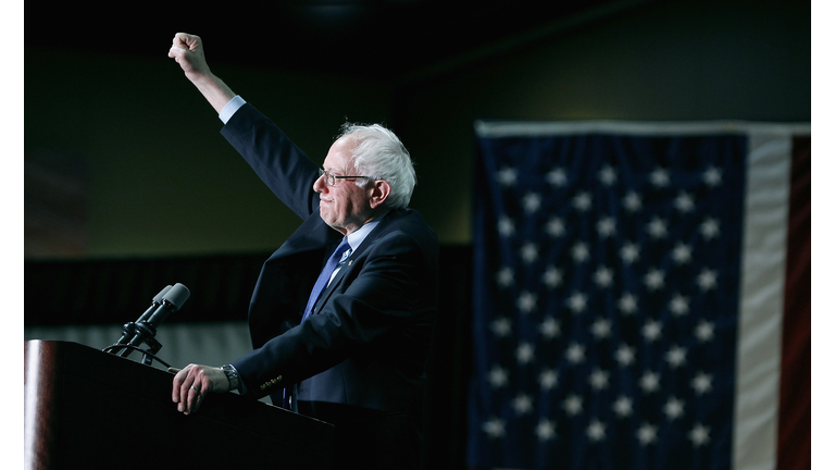 Presidential Candidate Bernie Sanders Holds Primary Night Rally In Phoenix, Arizona
