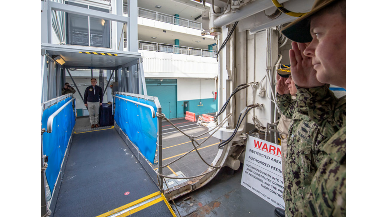 U.S. Navy Deploys USNS Mercy And Comfort To Aid In The Fight Against COVID-19 Pandemic