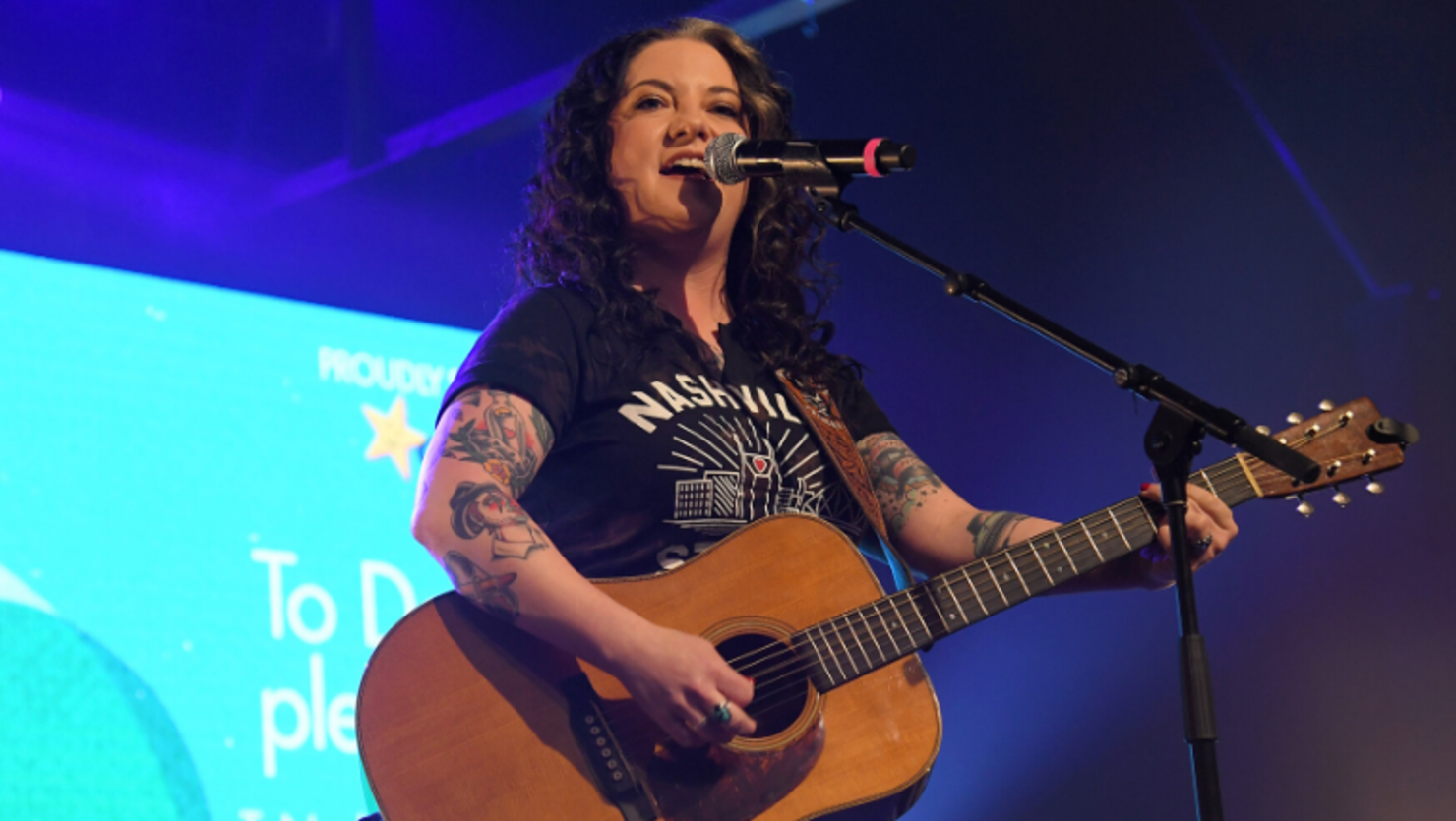 Ashley McBryde Tearfully Sings 'Amazing Grace' In An Empty Ryman Auditorium