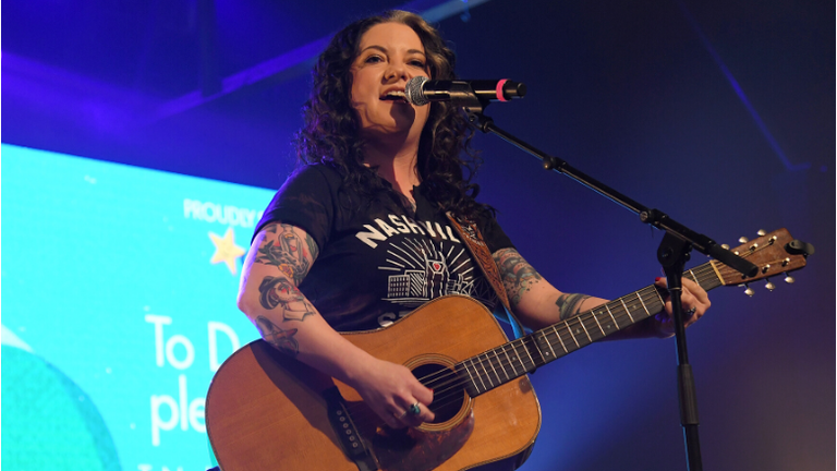 Ashley McBryde Tearfully Sings 'Amazing Grace' In An Empty Ryman Auditorium