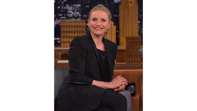 Cameron Diaz Visits "The Tonight Show Starring Jimmy Fallon"