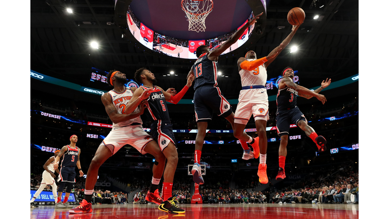 New York Knicks v Washington Wizards