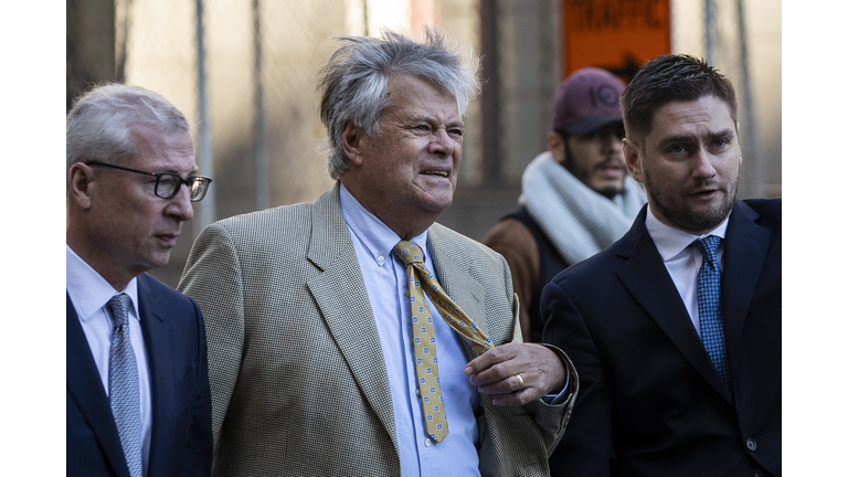 NEW YORK, NY - OCTOBER 24: Former New York State Senate Majority Leader Dean Skelos arrives at Manhattan Federal Court for his sentencing hearing, October 24, 2018 in New York City. Skelos is set to be sentenced Wednesday morning following his July conviction on corruption charges. (Photo by Drew Angerer/Getty Images)
