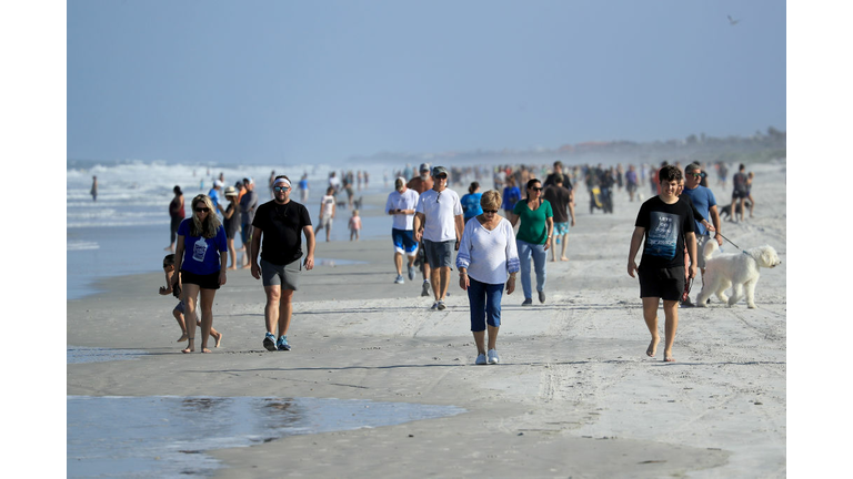 Jacksonville, Florida Re-Opens Beaches After Decrease In COVID-19 Cases