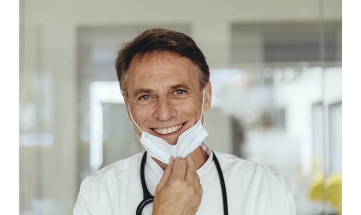 Portrait of a doctor, smiling. Getty Images