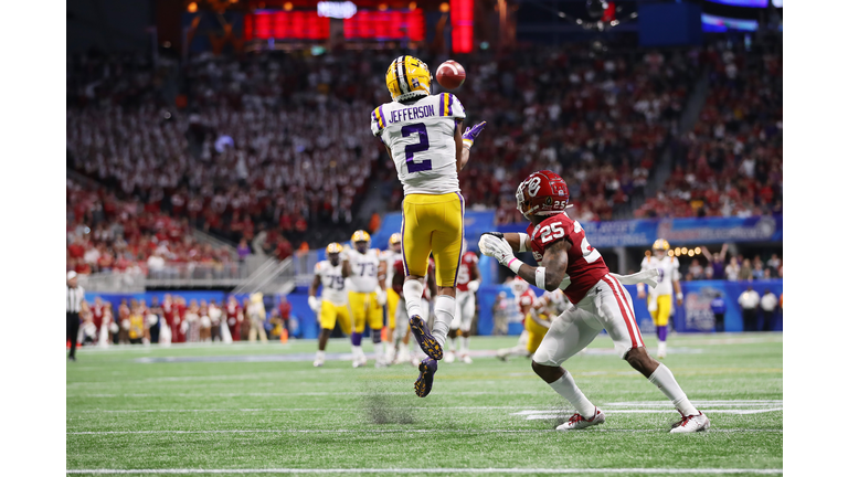 College Football Playoff Semifinal at the Chick-fil-A Peach Bowl - LSU v Oklahoma