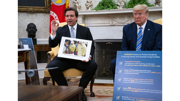 DeSantis & trump coronavirus meeting