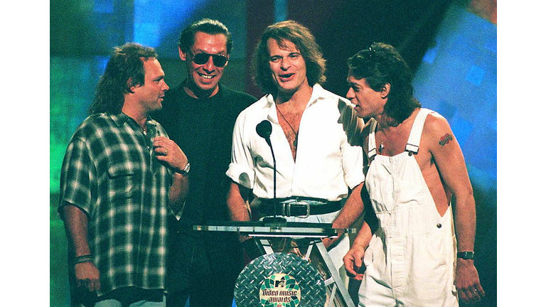 Rock group Van Halen appears for the first time in