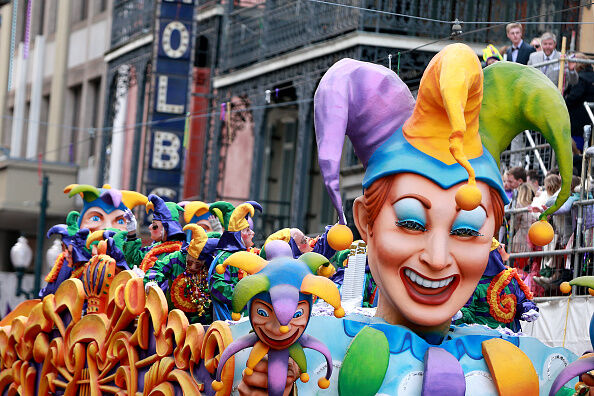 New Orleans Holds Annual Mardi Gras Celebration