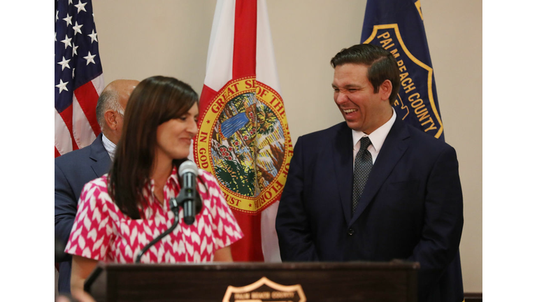 FL GOP Gubernatorial Candidate Ron Desantis Meets With The Police Benevolent Association