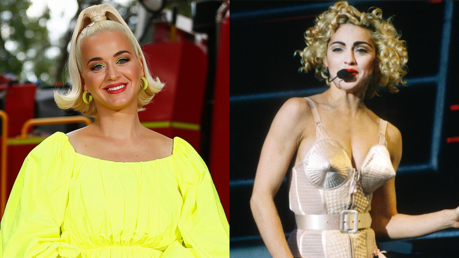 Pregnant Katy Perry Was Going to Pay Homage to Madonna's Iconic