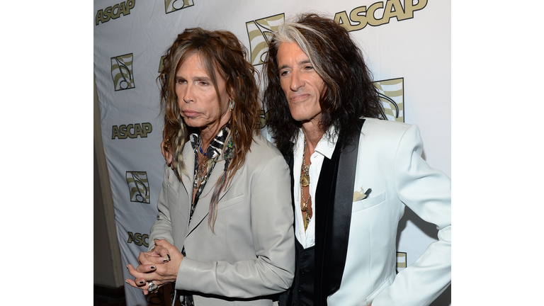 ASCAP Press Conference With Steven Tyler And Joe Perry