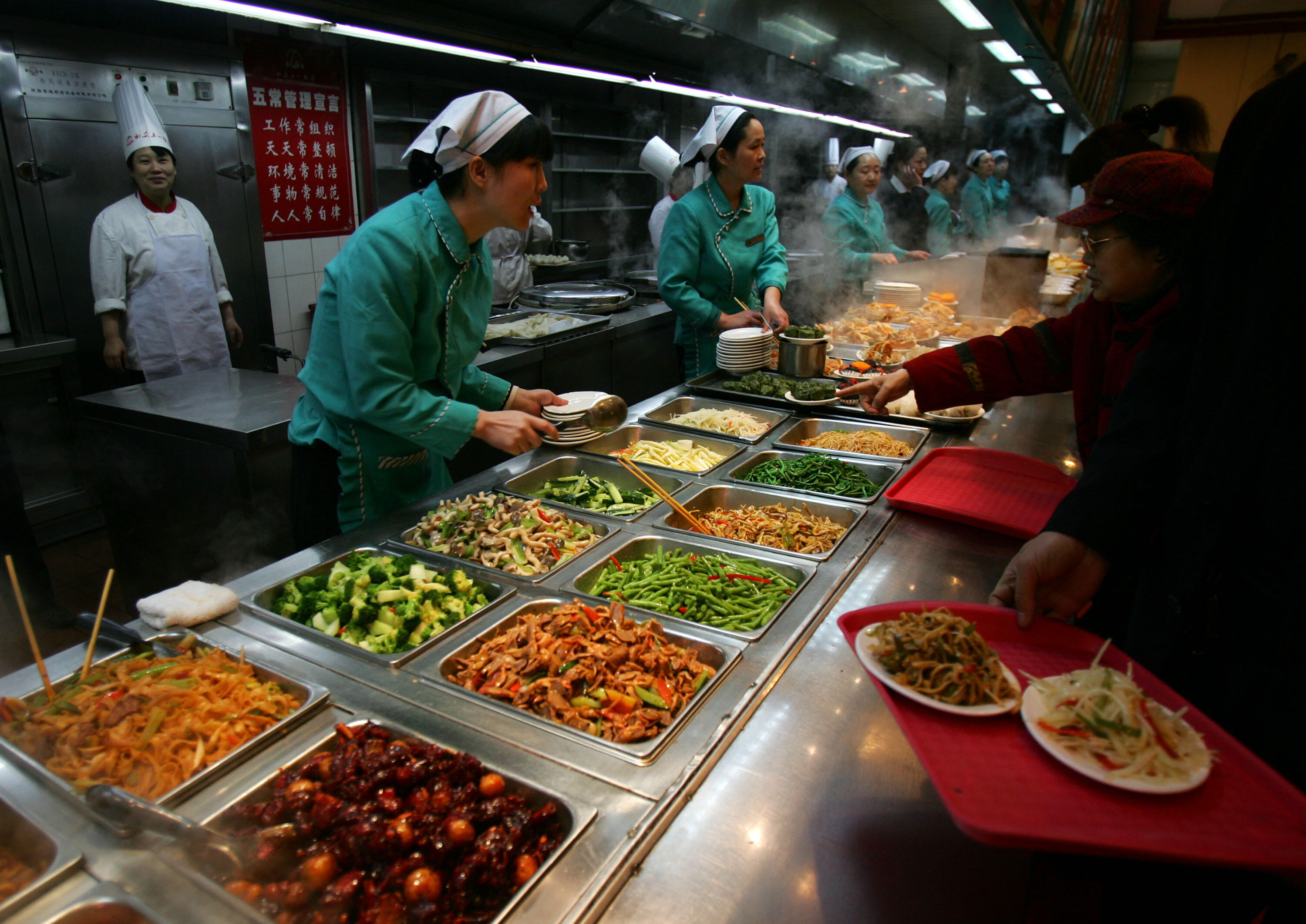 Китай питание цены