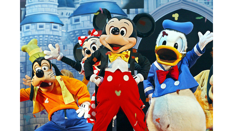 From Left to Right: Goofy, Minnie and Mickey Mouse, and Donald Duck (Getty Images)