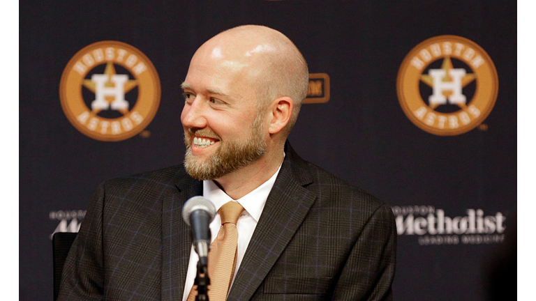 Houston Astros Introduce James Click