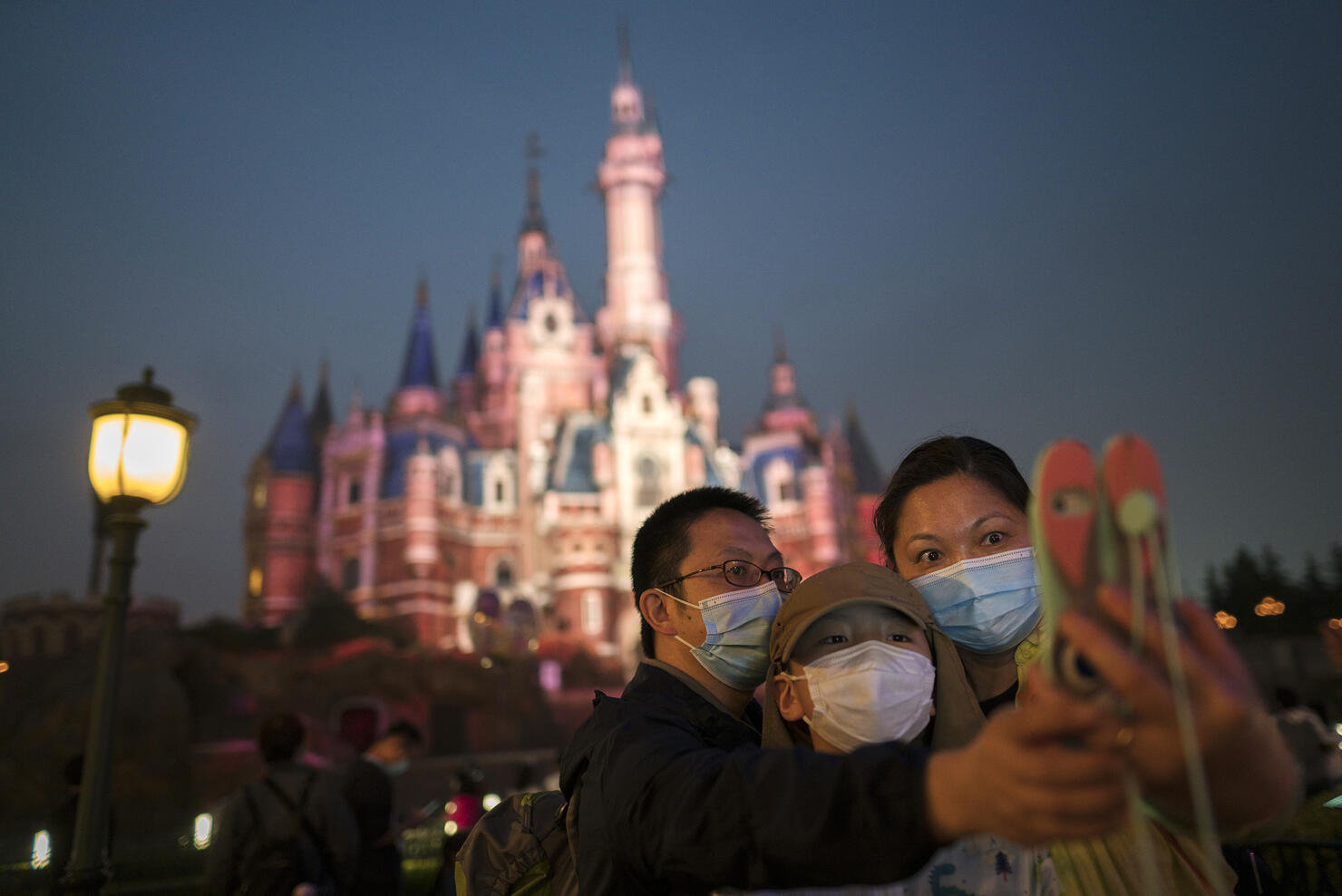 Disney Shanghai Reopens To Limited Visitors As China Recovers From Coronavirus Pandemic