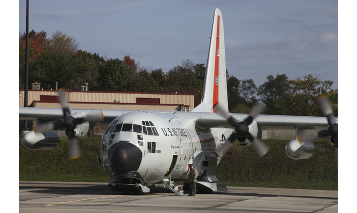 A LC-130H Hercules of the  Air National Guard.