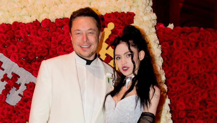 Grimes Shares Sweet Video Of Elon Musk Cuddling With Son X  A-12  iHeartRadio