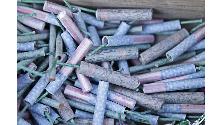 Close-Up Of Firecrackers