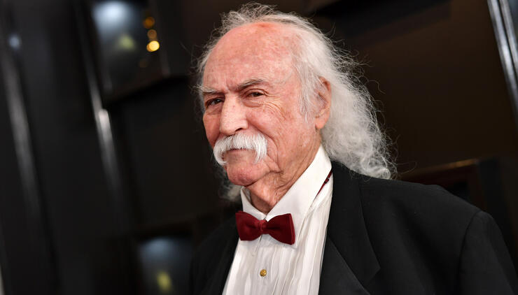 David Crosby Mourns Death Of Biological Son Beckett Cypher | iHeartRadio