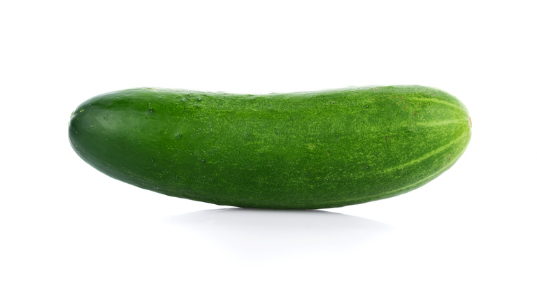 That's a big cucumber...