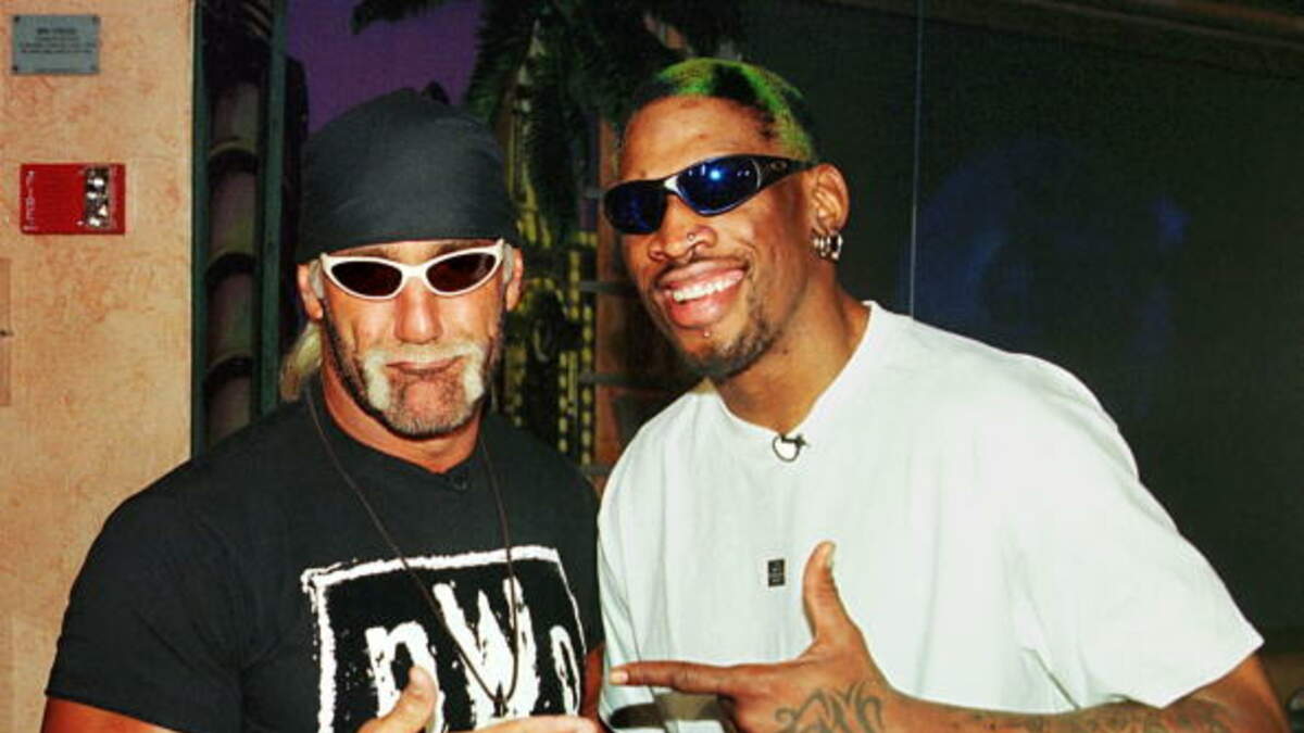 Whats Up Tampa Bay Rodman Joins The NWO On The Last Dance, Smart or