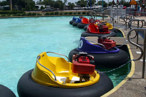 Bumper Boats at Rest