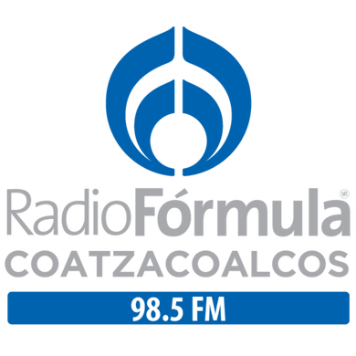 Radio Fórmula Coatza. 98.5 logo