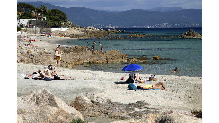 FRANCE-CORSICA-AJACCIO-LEISURE-VIRUS-HEALTH